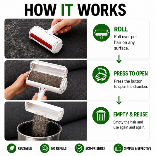 FreshHome™ Pet Hair Remover Roller