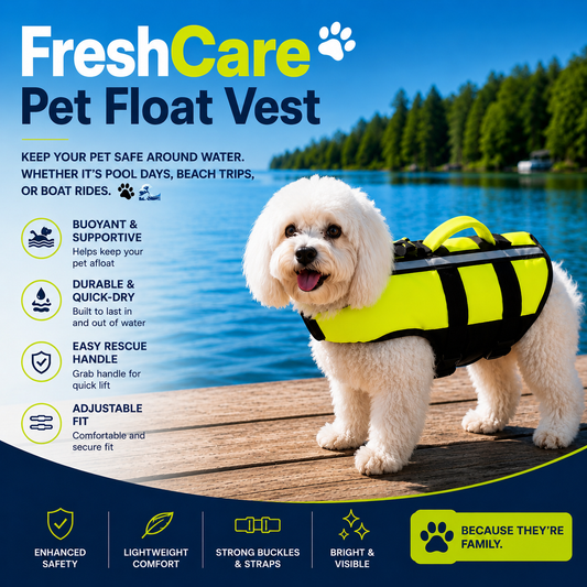 FreshSwim™ Pet Float Vest