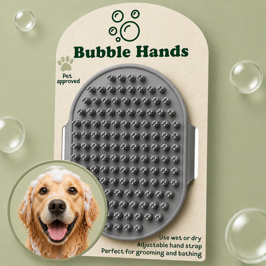 FreshBath™ Bubble Hands Pet Bath Brush